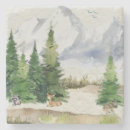 Recherche de verre nature de dessous de dessous de verres Montagnes