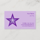 Recherche de étoiles pourpres cartes visite Moderne