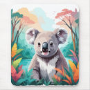 Recherche de koala tapis souris Aquarelle