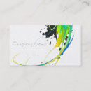Zoek naar verven visitekaartjes Abstract