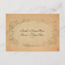 Recherche de vieux parchemin invitations Antique