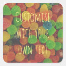 Recherche de gomme autocollants Bonbons