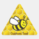 Recherche de animaux triangle autocollants Jaune