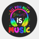 Recherche de dj autocollants Écouteurs