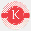 Recherche de pois rouge autocollants Point