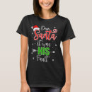 Recherche de faux père noël tshirts Était