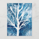 Recherche de bouleau argenté cartes postales Hiver
