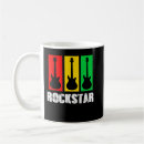 Recherche de rockstar tasses Guitares