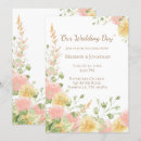 Recherche de rose et brun invitations Élégant
