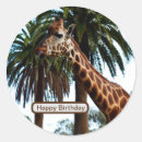 Recherche de girafe drôle autocollants Faune