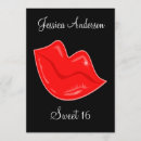Recherche de baiser rouge invitations Blanc