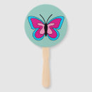 Recherche de papillons éventails Rose