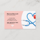 Recherche de médecin praticien cartes visite Stéthoscope