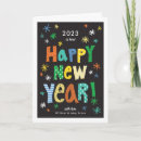 Zoek naar happy new year kaarten Retro