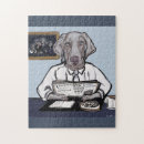 Recherche de weimaraner puzzles Weims