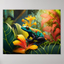Recherche de grenouille bleue posters Faune