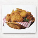 Recherche de nourriture tapis souris Poulet frit