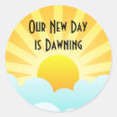 Zoek naar zon wolken stickers Zonsopgang