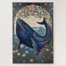 Recherche de baleine bleue puzzles Vie marine