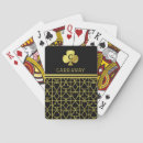 Zoek naar retro speelkaarten Zwart en goud