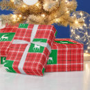 Recherche de blanc rouge vert papier cadeau Renne