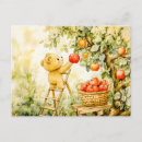 Recherche de pomme mignonne cartes postales Pour enfants