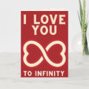 Zoek naar oneindigheid kaarten Valentijnsdag