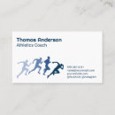 Recherche de athlétisme cartes visite Coureur