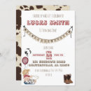 Recherche de boys cowboy anniversaire invitations Pour tous