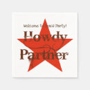 Zoek naar cowboy servetten Rood