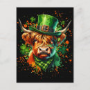 Recherche de jour de la saint patrick cartes postales Vache