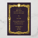 Zoek naar baroque wedding uitnodigingen Vintage