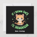Recherche de shenanigans invitations Jour