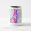 Recherche de couleur rose tasses Violet