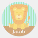 Zoek naar cartoon leeuw stickers Schattig