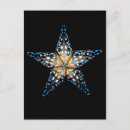 Recherche de pentagramme cartes postales Yule