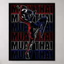 Recherche de muay thai posters Guerrier boxeur
