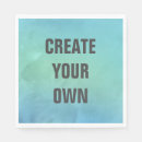 Zoek naar cyaan servetten Turkoois