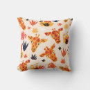 Recherche de dessin de girafe coussins Illustration