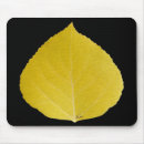 Recherche de feuille jaune tapis souris Nature