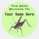 Recherche de cricket autocollants Insecte