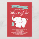 Recherche de white elephant invitations Échange  d'éléphants blancs