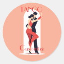 Recherche de danseur tango autocollants Romantique