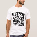 Recherche de café vêtements Chemise à café