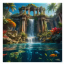 Zoek naar tropische waterval posters Meer