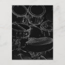 Recherche de tambours cartes postales Percussion