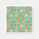 Recherche de nourriture serviettes Amateur de pizza