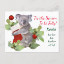 Recherche de noël en australie cartes postales Koala