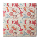 Recherche de homard rouge carreaux Crabe