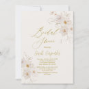 Recherche de elegant gold bridal shower invitations Bride